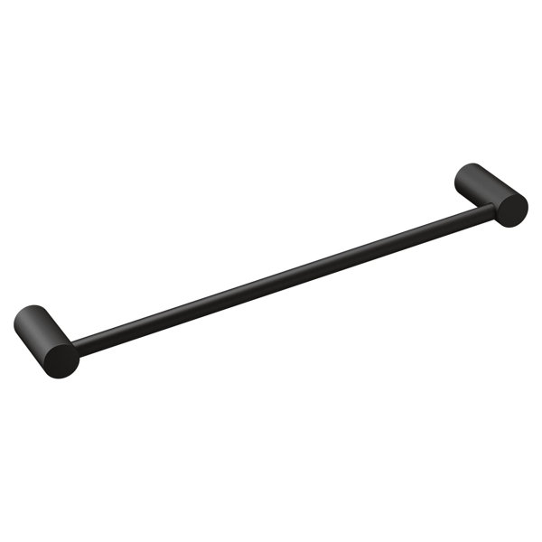 Modern Contemporary Matte Black Bathroom Towel Bar AllModern